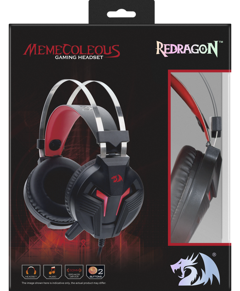 Гарнітура Redragon Memecoleous Black-Red (75096) (6456427) - изображение 7