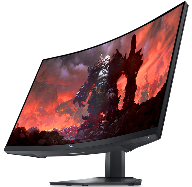 Монитор LCD 31.5" DELL S3222DGM 2xHDMI, DP, Audio, VA, 2560x1440, 165Hz, 1ms, 99%sRGB, CURVED, FreeSync, HAS (210-AZZH) - изображение 2