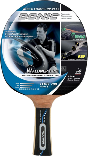 Ракетка для настольного тенниса Donic Waldner 700 (754872) – фото ...