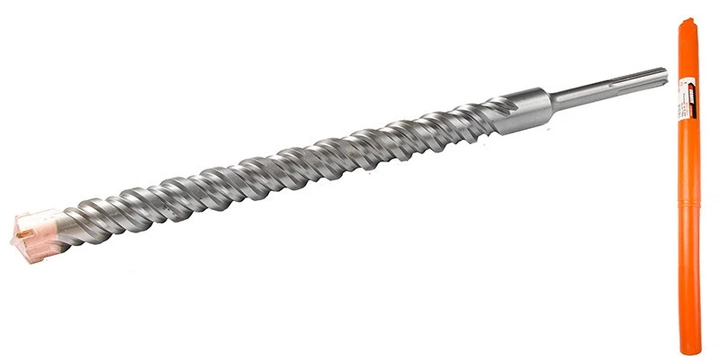 Сверло для бетона GRANITE SDS-MAX 40х600 мм QUADRO S4 4-40-600 AMS493 - Фото 1 Сверло для бетона GRANITE SDS-MAX 40х600 мм QUADRO S4 4-40-600 AMS493 - изображение 1