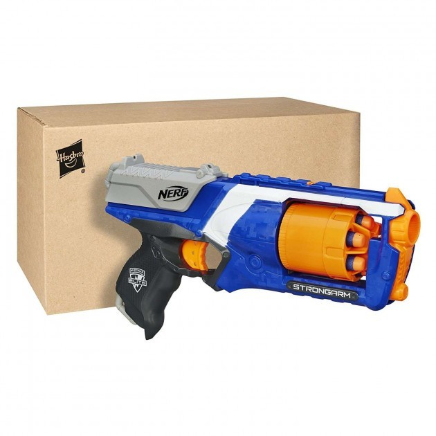 Бластер Нерф Н-Страйк Еліт Стронгарм Nerf N-Strike Elite Strongarm ...