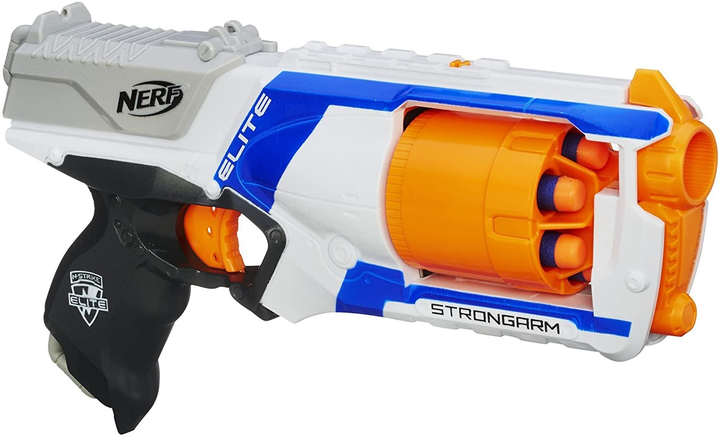 Бластер Нерф Н-Страйк Еліт Стронгарм Nerf N-Strike Elite Strongarm ...