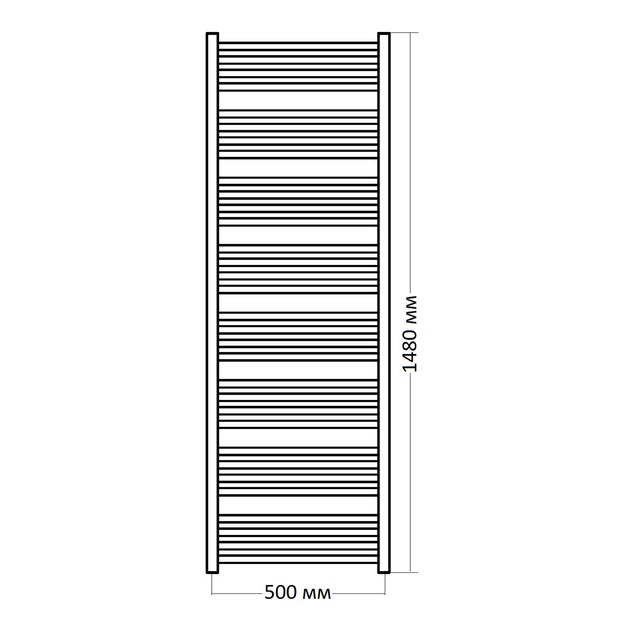 Комбинированный полотенцесушитель 50 х 148 см Instal projekt Stick ...