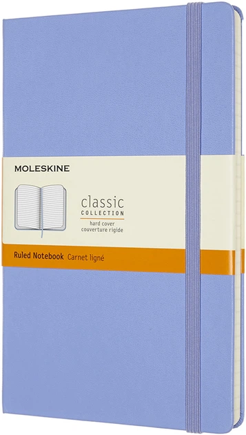 Записная книга Moleskine Classic 13 x 21 см 240 страниц в линейку Голубая (8056420850819) - Фото 1 Записная книга Moleskine Classic 13 x 21 см 240 страниц в линейку Голубая (8056420850819) - изображение 1