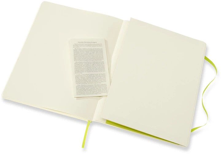 Записная книга Moleskine Classic 19 x 25 см 192 страницы в линейку Лимонная мягкая обложка (8056420851014) - изображение 5