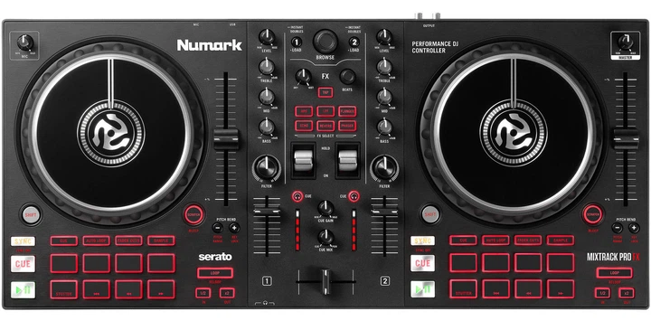 DJ機材 Numark Mixtrack Pro FX 製品情報：Mixtrack Pro FX：Numark