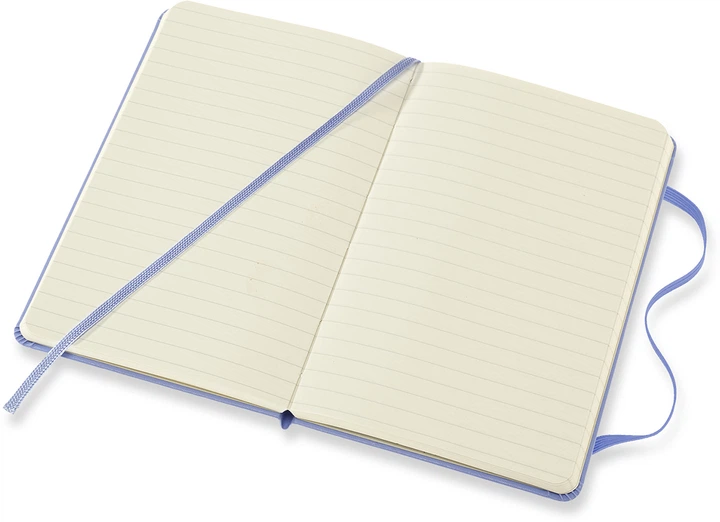 Записная книга Moleskine Classic 9 x 14 см 192 страницы в линейку Голубая (8056420850796) - изображение 3