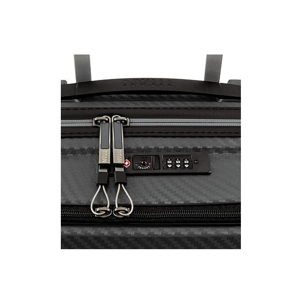 Валіза на 4 колесах Titan HIGHLIGHT Anthracite з кишенею д/ноутбука 15.6" 42л Ti842409 - 04 - Фото 7 Валіза на 4 колесах Titan HIGHLIGHT Anthracite з кишенею д/ноутбука 15.6" 42л Ti842409 - 04 - изображение 7