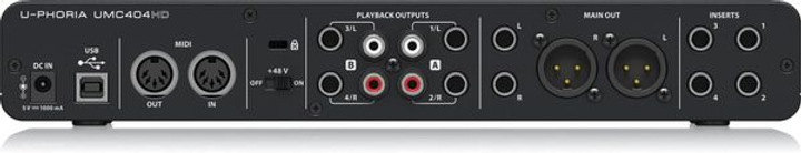 Аудиоинтерфейс Behringer UMC404HD - изображение 2