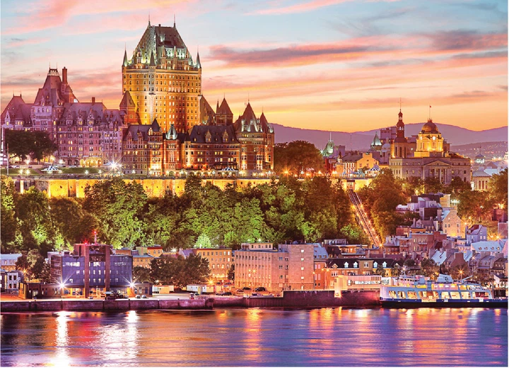 Puzzle Eurographics Stary Quebec 1000 elementów 6000-0763 (628136607636) - Zdjęcie 2 Puzzle Eurographics Stary Quebec 1000 elementów 6000-0763 (628136607636) - obraz 2