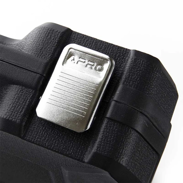 Набор торцевых насадок с трещотками CrV 1/4, 1/2 (90Т) (94 шт) APRO - изображение 3