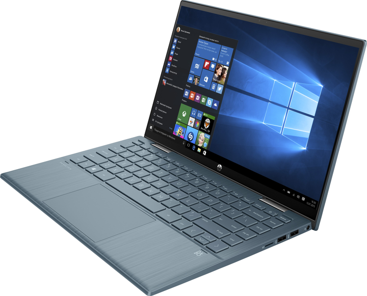 Ноутбук HP Pavilion x360 Convertible 14-dy0022ua (464H5EA) Spruce Blue ...