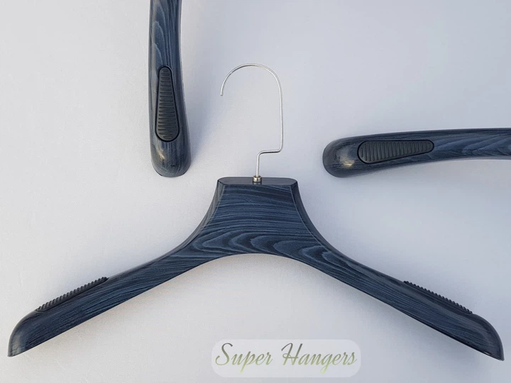 Плечики вешалка Hanger 39 см черно синего цвета пластмассовая - Фото 1 Плечики вешалка Hanger 39 см черно синего цвета пластмассовая - изображение 1