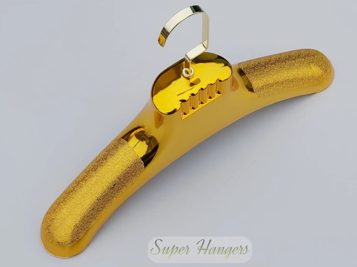 Плечики вешалки Hanger 43 см золотого цвета пластмассовые шубные - Фото 5 Плечики вешалки Hanger 43 см золотого цвета пластмассовые шубные - изображение 5