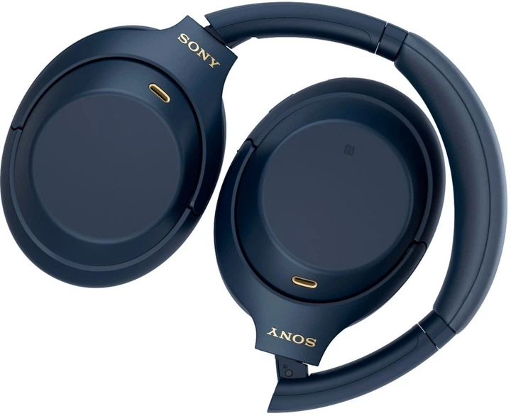 Słuchawki Sony WH-1000XM4 Midnight Blue (WH1000XM4L.CE7) - obraz 4