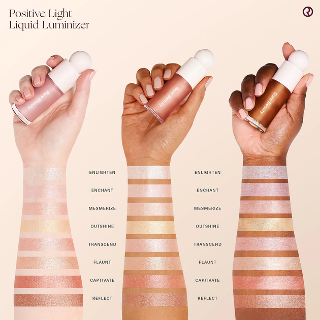 Жидкий хайлайтер Rare Beauty Positive Light Liquid Luminizer Transcend 15 мл (840122900129) - изображение 6