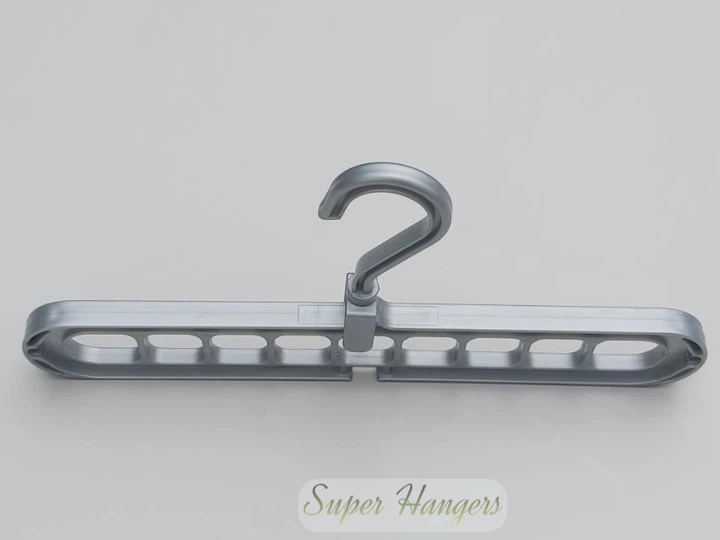 Чудо вешалка органайзер Hanger SV9 для одежды серебристого цвета - Фото 4 Чудо вешалка органайзер Hanger SV9 для одежды серебристого цвета - изображение 4