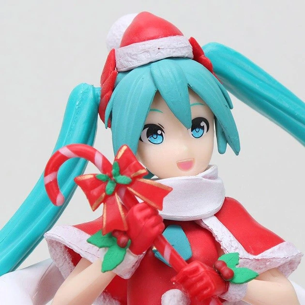 Фигурка Sega Hatsune Miku Рождество 22 см (F52608BA17C0) - Фото 2 Фигурка Sega Hatsune Miku Рождество 22 см (F52608BA17C0) - изображение 2