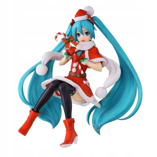 Фигурка Sega Hatsune Miku Рождество 22 см (F52608BA17C0) - Фото 4 Фигурка Sega Hatsune Miku Рождество 22 см (F52608BA17C0) - изображение 4