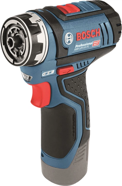 Акумуляторний дриль-шурупокрут Bosch Professional Heavy Duty GSR 12V-15 FC 06019F6001 (3165140847698) - зображення 3