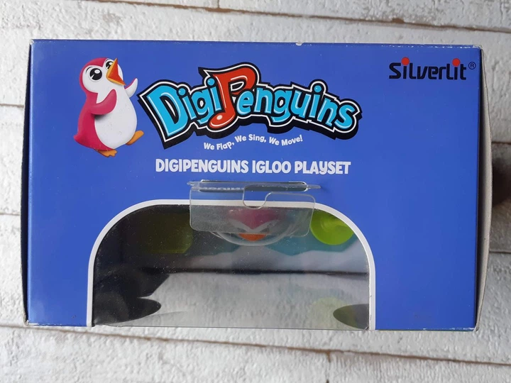 Игровой набор с интерактивным пингвином DigiBirds Penguins Иглу Паркера с иглу и свистком 88345 - изображение 3