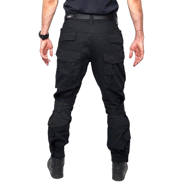 Тактичні штани Lesko B603 Black 34р. чоловічі мілітарі з кишенями (F_4257-12579) - зображення 2