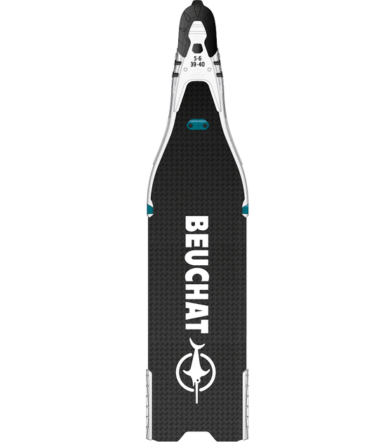 Ласты Beuchat LIBECCIO Elite Carbon Черно-белый 43/44 - Фото 3 Ласты Beuchat LIBECCIO Elite Carbon Черно-белый 43/44 - изображение 3