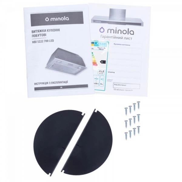 Вытяжка Minola hbi 5222 bl 700 led - изображение 7