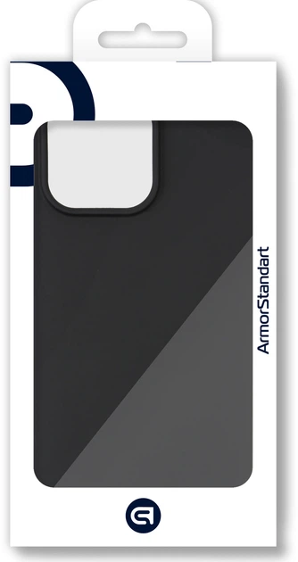 Чохол для смартфона Apple iPhone 13 Pro ArmorStandart Matte Slim Fit Black (ARM59928) - зображення 3