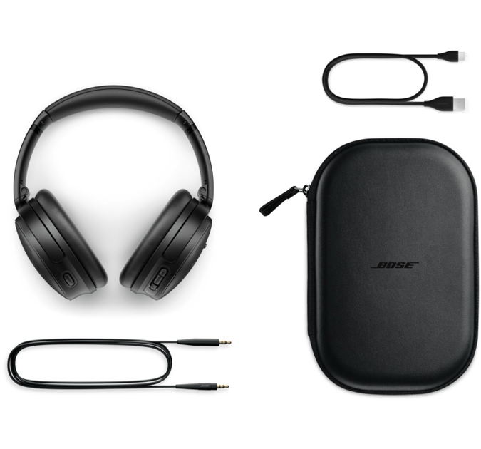 Наушники BOSE QuietComfort 45 Black (866724-0100) - изображение 9