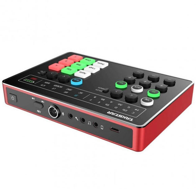 Портативная звуковая карта для прямой трансляции Takstar SC-M1MS - изображение 2