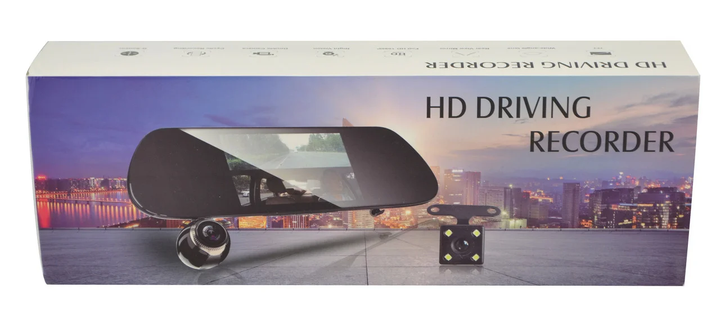 Видеорегистратор автомобильный на 3 камеры V9TP 1080р Full HD 5 дюймов - изображение 5