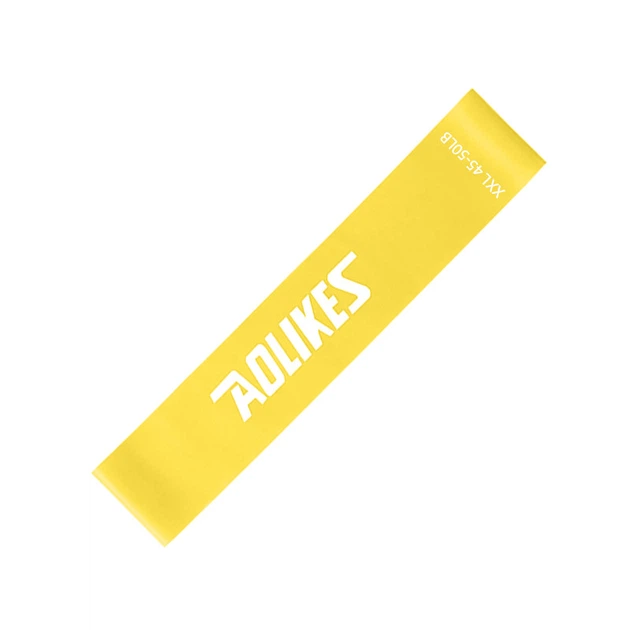 Фитнес резинка AOLIKES LD-3601 Yellow XXL эспандер лента для приседаний 45-50 LB (OPT-2901) - Фото 1 Фитнес резинка AOLIKES LD-3601 Yellow XXL эспандер лента для приседаний 45-50 LB (OPT-2901) - изображение 1
