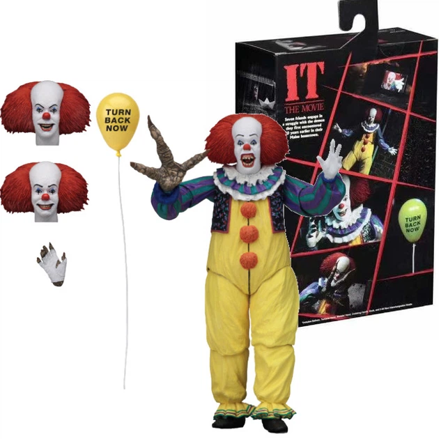 Фигурка Neca It Pennywise Оно Пеннивайз 1990 г 18 см PN307