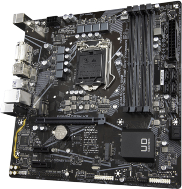 Материнская плата Gigabyte B560M DS3H V2 (s1200, Intel B560, PCI-Ex16 ...