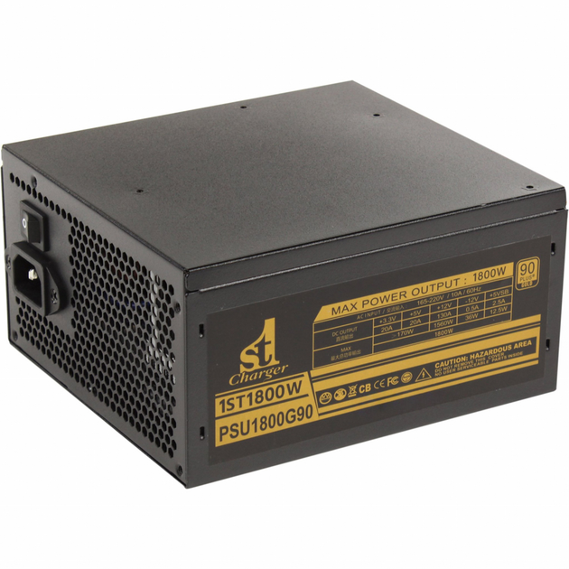 Блок питания 1StCharger 1800W (1ST1800W) – фото, отзывы, характеристики ...