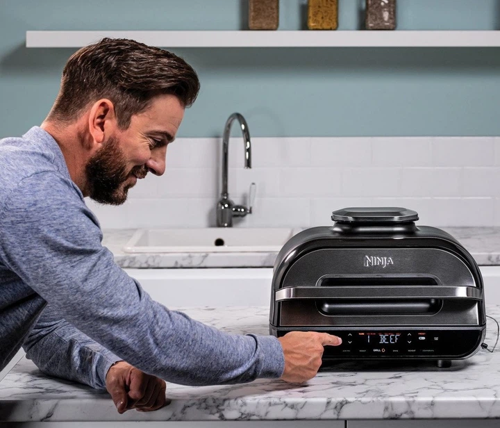 Гриль Ninja Foodi MAX Health Grill & Air Fryer AG551EU (0622356239554) - зображення 9