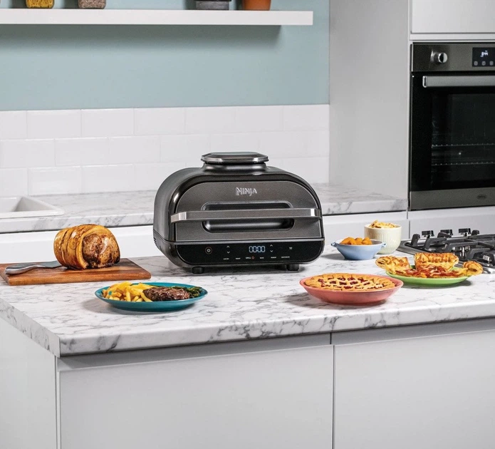 Гриль Ninja Foodi MAX Health Grill & Air Fryer AG551EU (0622356239554) - зображення 12
