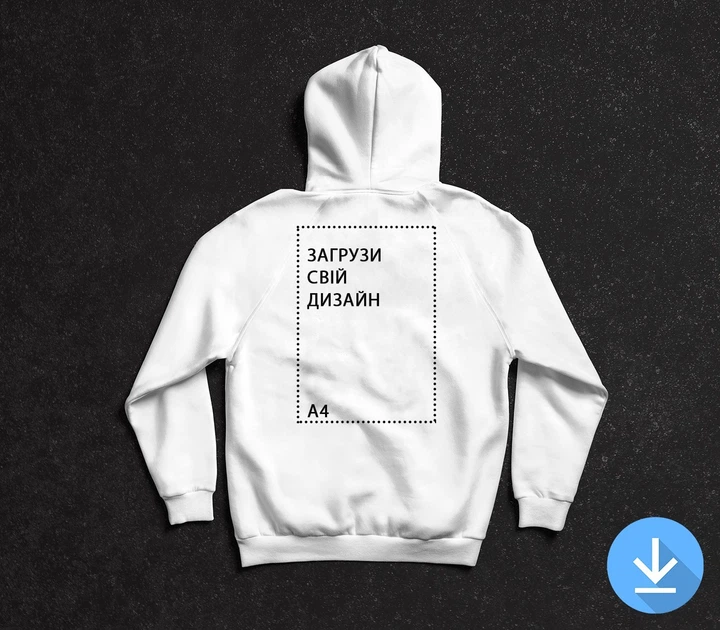 Печать на худи мужское XS - изображение 2