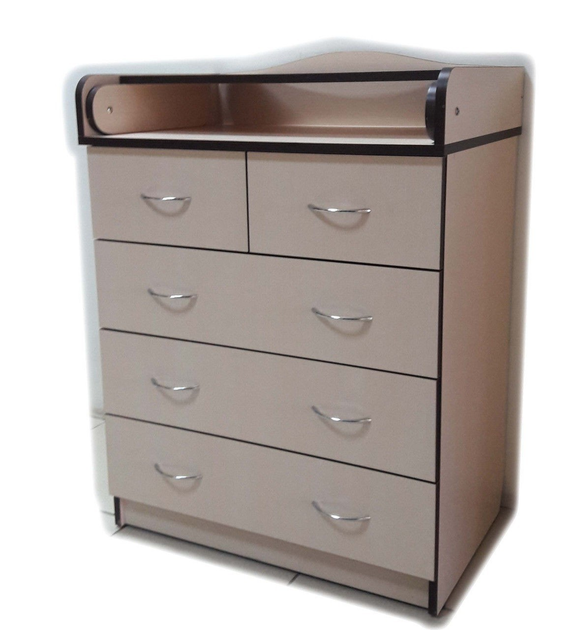 Комплект "Малыш с комодом венге светлый" : Комод 3+2, кроватка маятник ...