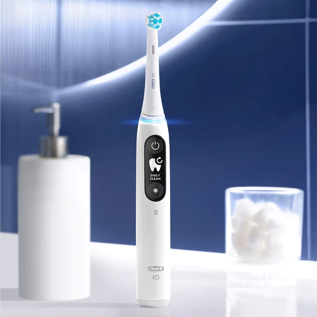 Zestaw szczoteczek elektrycznych Oral-B iO6 Duo Pack White/Pink (4210201381877) - Zdjęcie 8 Zestaw szczoteczek elektrycznych Oral-B iO6 Duo Pack White/Pink (4210201381877) - obraz 8