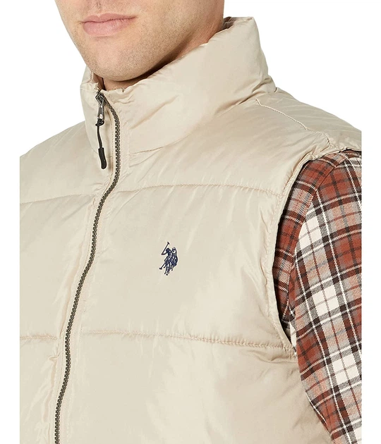 Жилет утепленный U.S. POLO Signature Vest Thompson Khaki, XL (50) (11548970) - изображение 3
