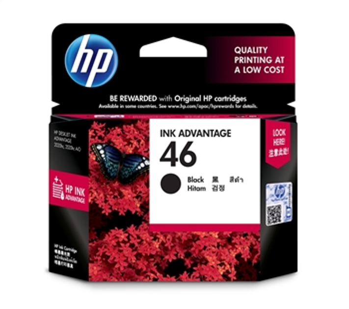 Картридж HP No.46 Ultra Ink Advantage Black (CZ637AE) – фото, отзывы ...