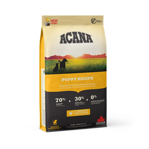 Sucha karma dla psów ACANA Puppy Recipe dla szczeniąt wszystkich ras 11.4 kg (064992500115) - obraz 2