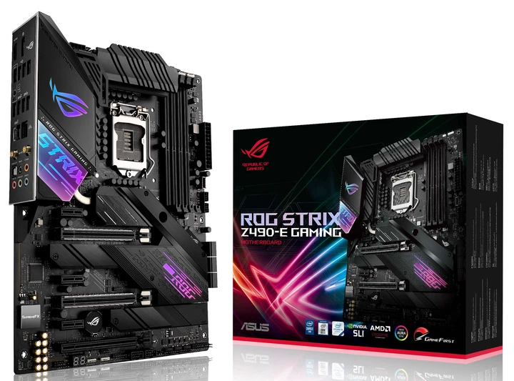 Материнская плата Asus ROG Strix Z490-E Gaming (s1200, Intel Z490