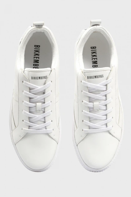 Кроссовки Bikkembergs 44 Белый с черным B4BKM0023 WHITE - изображение 3
