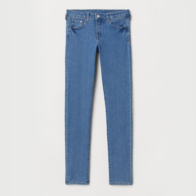 Джинсы Slim Fit женские H&M 312-556255 27/30 Синие (hm01838042931) – в ...