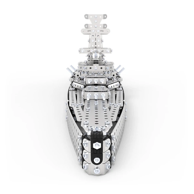 Металлический конструктор Steel World «Линкор» 1200 деталей - изображение 2