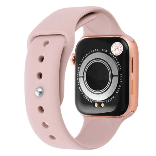 Женские Смарт Часы розовые Smart Watch T800 Pink Умный фитнес браслет (уведомления, голосовой вызов) - изображение 5