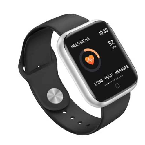 Смарт-часы умный фитнес-браслет Smart Watch T80S (два ремешка ) silver - изображение 5